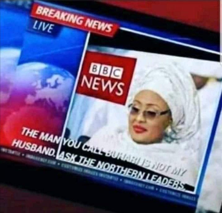 EBrighting's tweet image. Sometimes in 2017, Aisha Buhari lamented that she is not sure Mr president is her husband.