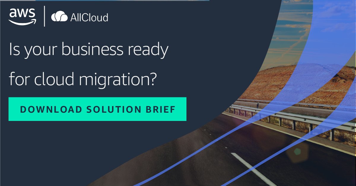 _AllCloud's tweet image. Are you ready to migrate your core apps? It’s a complex question. Find out how to answer it in our solution brief created by AWS and AllCloud.
pages.awscloud.com/EMEA-partner-D…
#AWS #awscloud #awssolution #awsmigration #cloudmigration