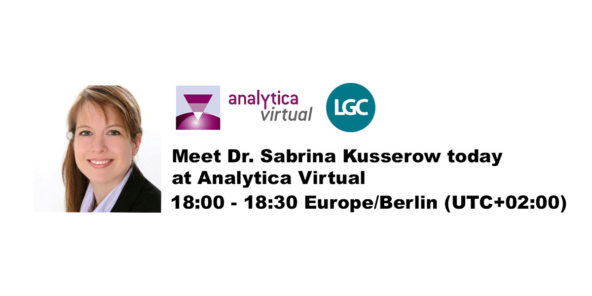 LGCStandards's tweet image. Want to learn more about choosing the right standard for your analytical purposes? 
Make sure you head to Dr. Sabrina Kusserow&apos;s webinar today on #pharmaceutical #QualityControl - 6pm Eur/Berlin (UTC+2).

okt.to/Mv5jgU
#Analytica2020 #Pharmaceutical @analyticaFair