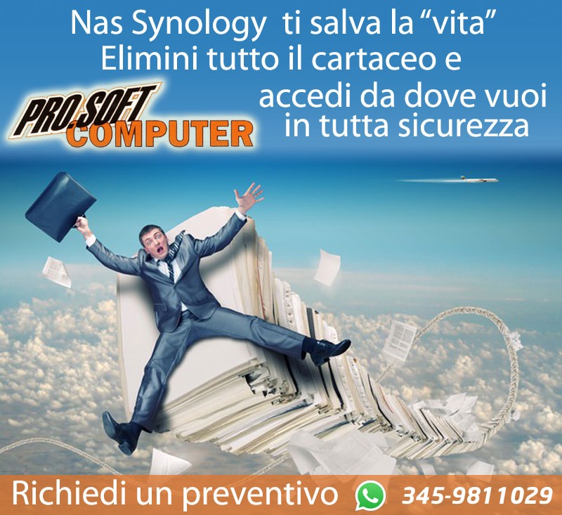 casillimassimo's tweet image. Pro.soft Computer - hardware e software:

Nuovi Nas Synology, ideali per backup e sicurezza dati.

Contattaci

📧info@prosoft.it

📲345-9811029

✅shop.prosoft.it

#ProSoftComputerRimini #backupcloud #sistemidibackupnas
#Soluzionidibackupincloud #CloudBackup #nas
