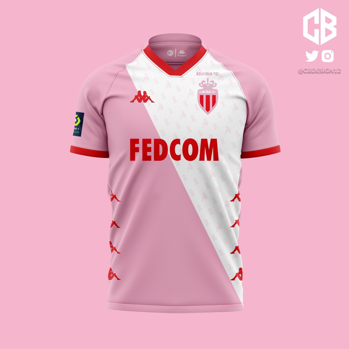 wear_cb's tweet image. ✏️ AS Monaco FC | Fourth
👕 Kappa

@AS_Monaco #Monaco #ASMonaco #ASM #DagheMunegu #Munegu #Diagonale #ASM_Stats #OctobreRose #BreastCancerAwareness #Kappa #ConceptKit #KitDesign #FootballKitDesign

#RetoRede 2020 30 🇫🇷 🇲🇨
Thank you for the challenge @RedeDesignPro!