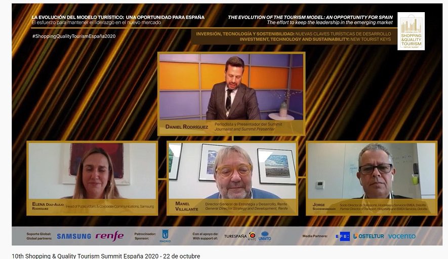 Manel Villalante (<a href="/MVillalante/">Manel Villalante</a>), director general de Estrategia y Desarrollo de <a href="/Renfe/">Renfe</a> ha participado esta mañana en
#ShoppingQualityTourismEspaña2020 
INVERSIÓN, TECNOLOGÍA Y SOSTENIBILIDAD: NUEVAS CLAVES
TURÍSTICAS DE DESARROLLO.
👉 youtube.com/watch?v=X-fAiR…

<a href="/TSQTINSTITUTE/">theshoppingtourism</a>