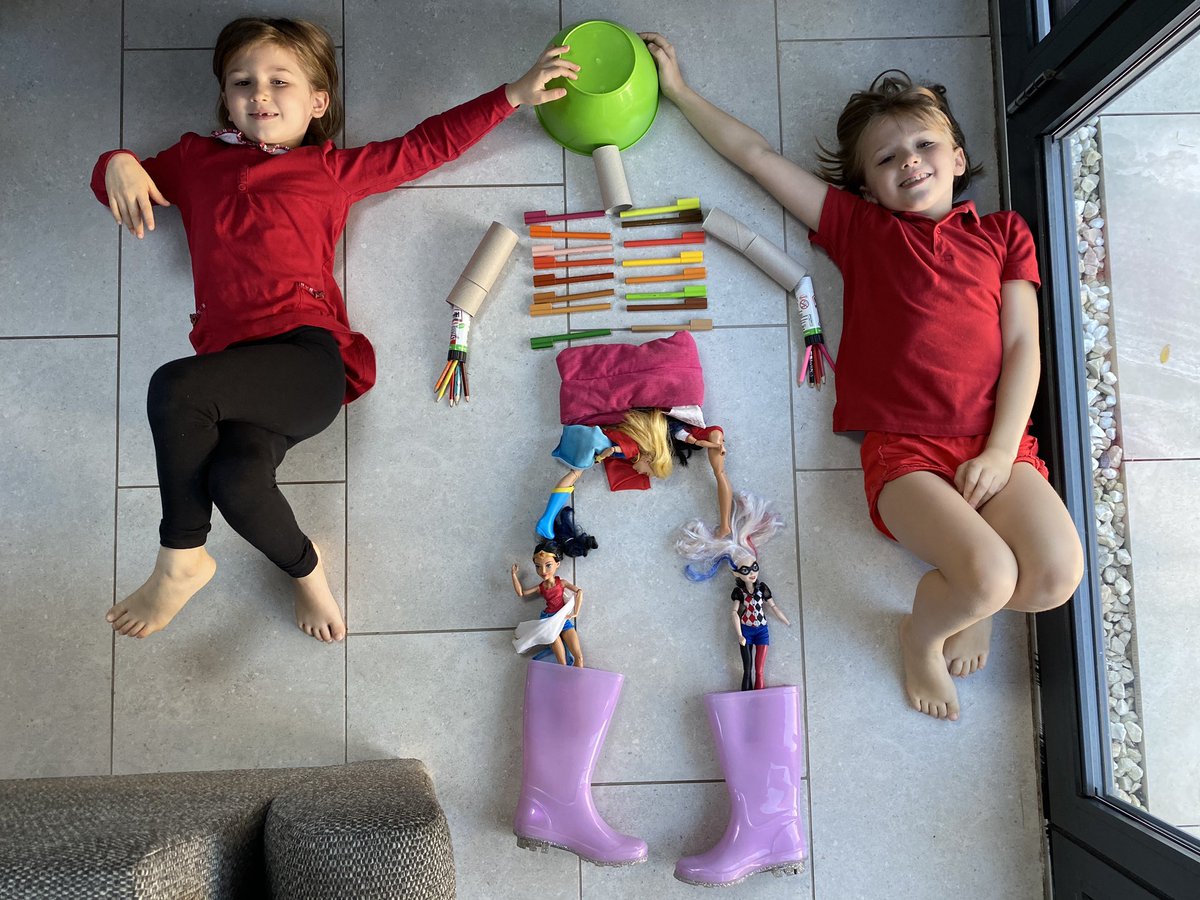 MrsPalmerLSA's tweet photo. @redhillfield the girls made a skeleton using products from around the house! #creativeworkout #simmonds #RHFsportsweek https://t.co/cdFZvmGIIN
