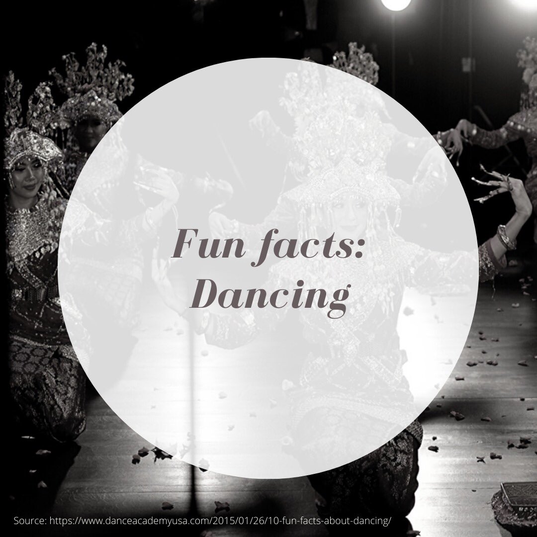 CIOFF_Indonesia's tweet photo. [Fun Facts: Dancing Edition]

Oooh I wanna dance with somebody~
You can dance, you can jive, having the time of your life~
And the list of songs about dancing goes on🕺🏻💃🏻 but do you know these fun facts about dancing? Tell us more in the comment section!✨🇮🇩 https://t.co/6Rms75C0ao