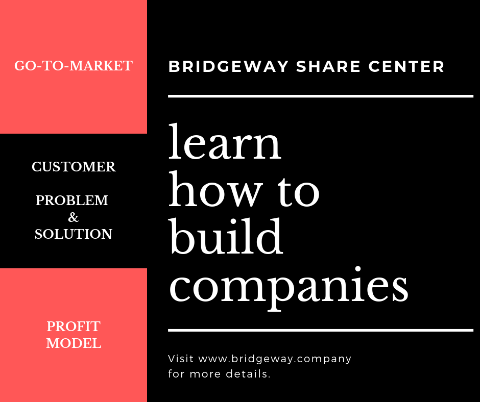 Feeling Alone on Your Startup Journey?

Confidently move forward with Bridgeway Share Center
Bridgeway Share Center

buff.ly/2SEj88r