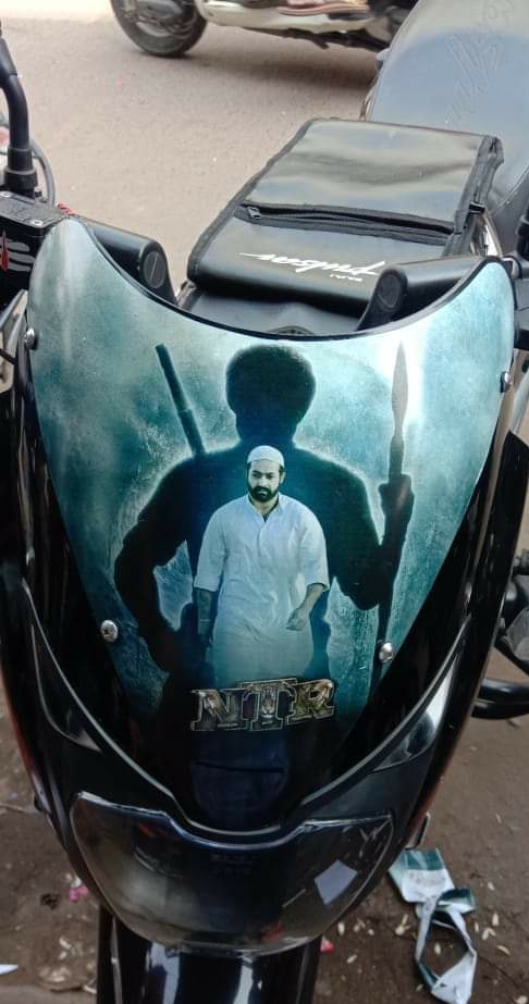 NTR Mania allover  #KomaramBheemNTR   #BheemManiaBegins