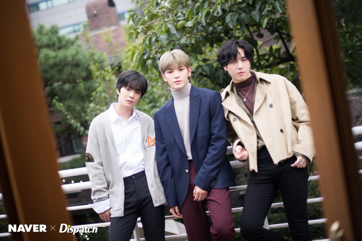 Then, they gathered for a Main dancer photoshoot with Dispatch in Sep 2018