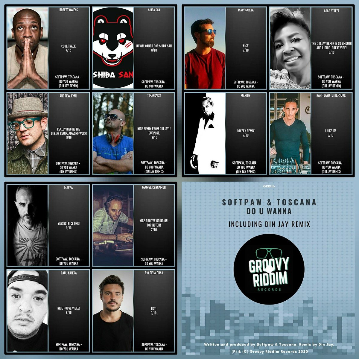 groovy_riddim's tweet image. 📋Feedbacks for our next single titled 'Do You Wanna' by @SoftpawMusic &amp;amp; #Toscana! (including #DinJay Remix)

💪🏻Supported by: @robertowensjr, @ShibaSanMusic, @inakygarcia, @realcocostreet or @TMarkakis1.

📦Will go out tomorrow on @traxsource: traxsource.com/title/1435074/…