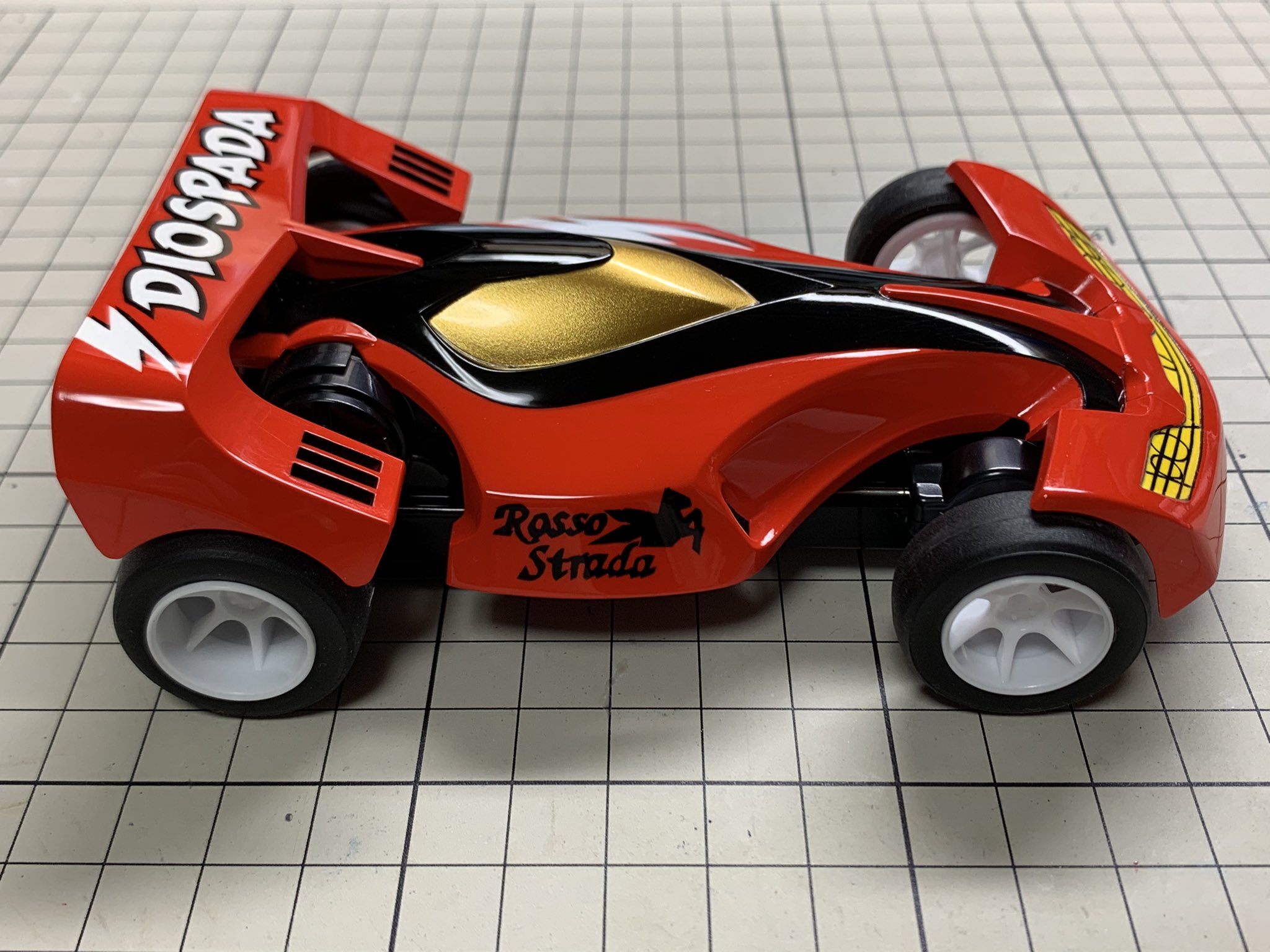 アニメのシーンを再現！アディオダンツァ再現・二次元塗装】ミニ四駆