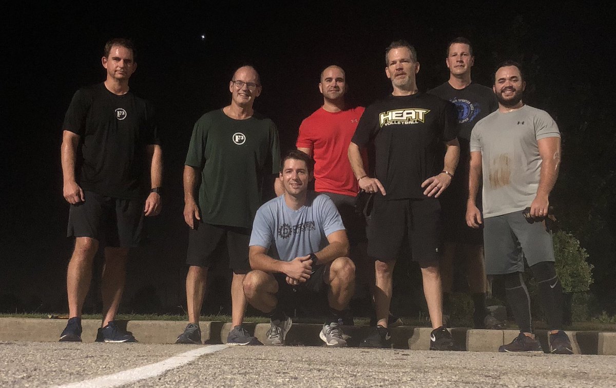 The WO was #ForHudson this morning at the Patriot AO. Prayers for our brother <a href="/f3_nomad/">F3Nomad</a> at <a href="/F3NWArkansas/">F3 Northwest Arkansas</a>. Hudson Fryar Tribute Beatdown <a href="/F3Nation/">F3</a> <a href="/F3EvansGA/">F3Evans</a>