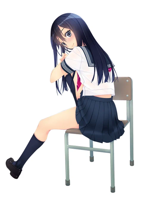 20『ムコウガワノセカイ」パンツ見えてるー#セーラー服 #パンツ 