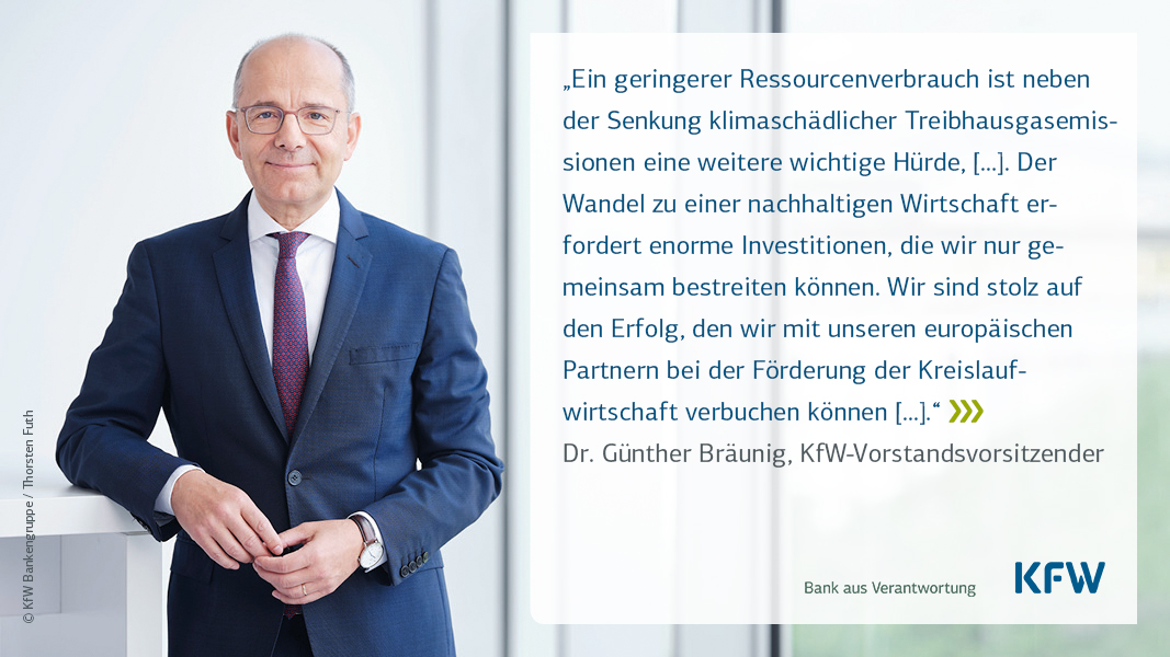 Gemeinsame Initiative der #Kreislaufwirtschaft (JICE) erreicht mehr als ¼ ihres 5-Jahresziels.
5 nationale Förderbanken & die @EIB berichten über ihren Fortschritt der #Initiative zum Übergang einer #nachhaltigen Kreislaufwirtschaft.
https://t.co/uxJ933DUMi #GüntherBräunig https://t.co/fgd4O4AqkG