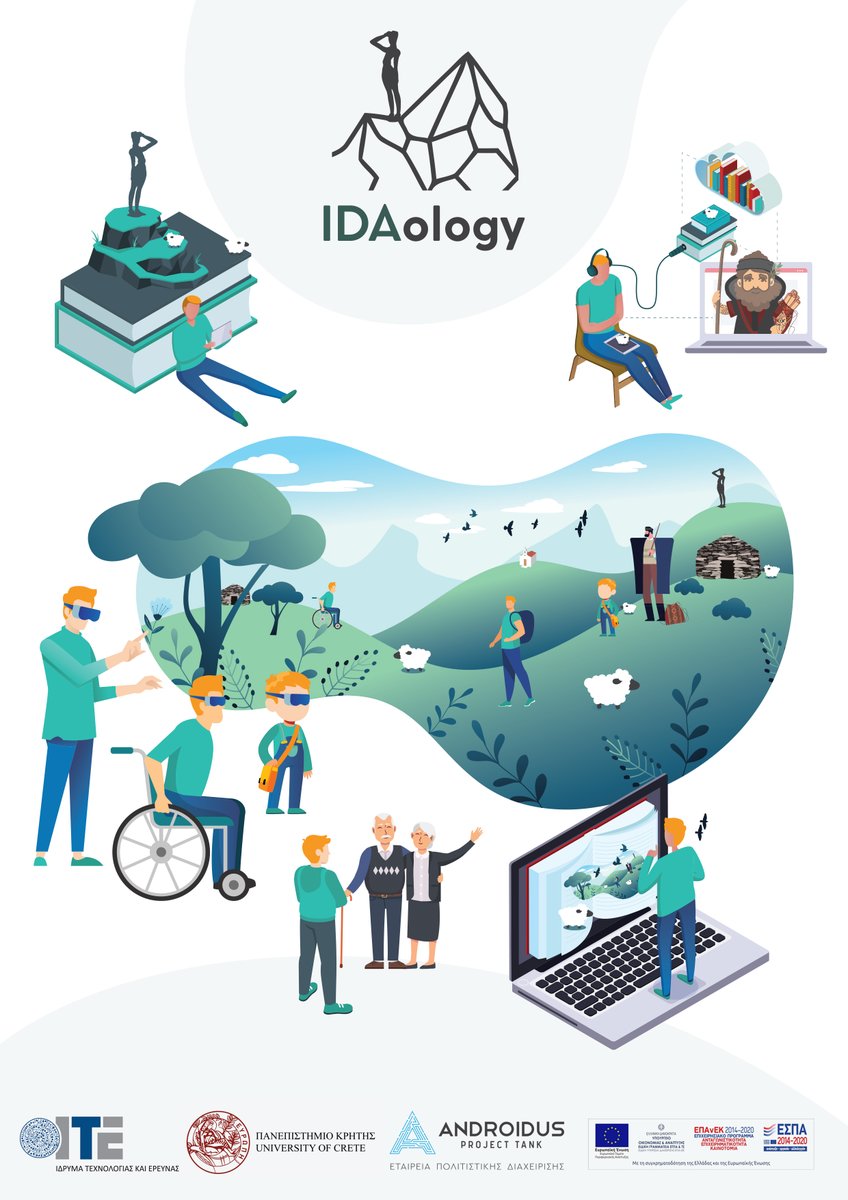 IDAologyProject's tweet image. IDAology: Το ποιμενικό βίωμα στον Ψηλορείτη ως ψηφιακή πολιτιστική εμπειρία στο χωροχρόνο.
Το έργο υλοποιείται στα πλαίσια της δράσης Ερευνώ, Δημιουργώ, Καινοτομώ του @espaepanek
.
#androidusproject #ite #culturalheritage #Psiloritis