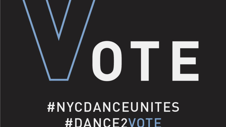 Dance Community Leads New Voting Initiative tinyurl.com/y6aad69z #vote #NYCdanceunites #dance2vote