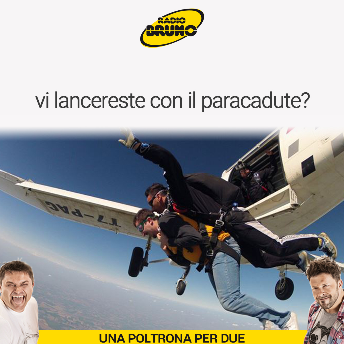 RADIOBRUNO1's tweet photo. Il #22ottobre 1797 il francese Andrè Garnerin si lanciò da una mongolfiera con il #paracadute di sua invenzione diventando il primo paracadutista della storia. Chi ha provato questa esperienza sa quanto sia forte e adrenalinica. Vi lancereste col paracadute? #dilloaipoltroni https://t.co/qV2CtcYDSg
