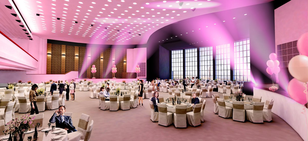 Kursaal Oostende breidt uit en wordt bij deze de grootste zaal ten westen van Antwerpen en Brussel. 

De theaterzaal met 2.030 zitplaatsen zal uitbreiden naar een concertzaal tot 3.150 personen, een combinatie van zittend en staand publiek. #perspectiefvoordetoekomst
