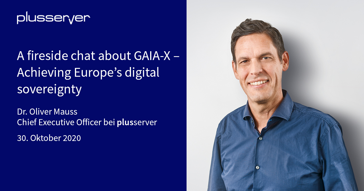 Wie steht es um #GAIAX? Wer braucht eine europäische #Cloud? Und worum geht es bei dem Projekt eigentlich? Darüber sprechen plusserver CEO Dr. Oliver Mauss und Stephan Schulze, CTO von Project A Ventures am 30.10. auf der Knowledge Conference.  👉 hubs.la/H0yngmB0