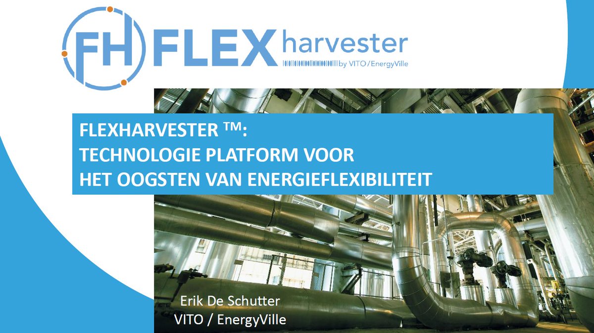 BertGysen3's tweet photo. interessant webinar rond launch #FLEXharvester en hoe warmtenetten efficiënter maken dmv #STORMcontroller @VITObelgium @EnergyVille @flux_50 https://t.co/dIFyIvHzvA