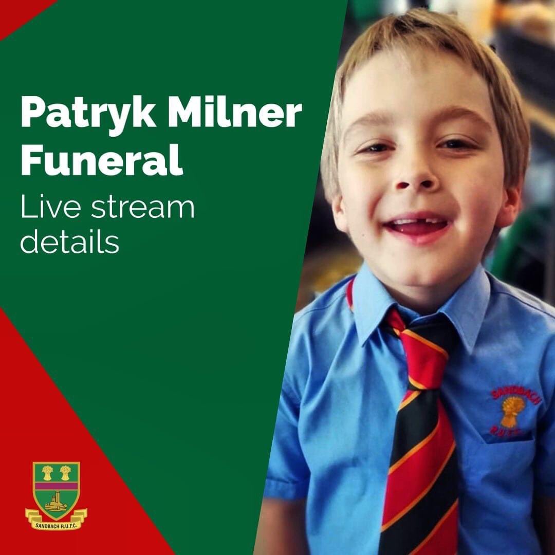 If you would like to join us for Patryk’s funeral tomorrow, then please use the following link to watch the service on YouTube: youtu.be/5dWT0Cjtmy4. The service will start at 12.30 and will also be streamed outside the club (social distancing restrictions will apply).