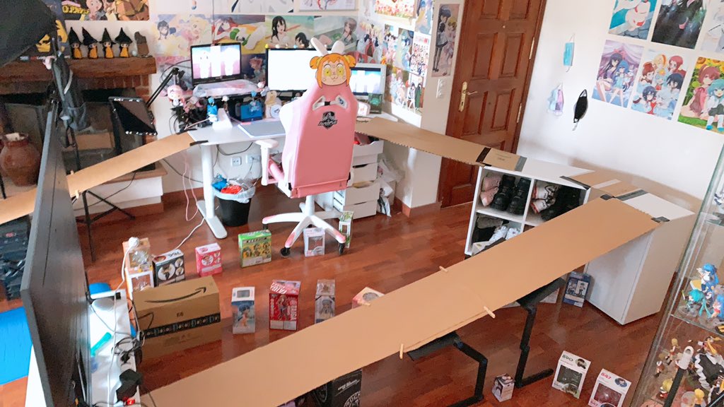 konypyon's tweet image. WIP... (((o(*ﾟ▽ﾟ*)o))) #Mario #MarioKartLiveHomeCircuit