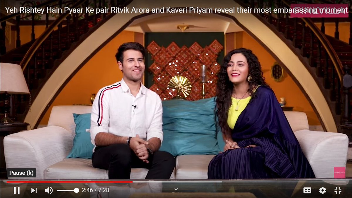 K: Ritvik comes across as very calm, quiet, nice guyR: what do you mean comes across..Lol! It was cute. I loved this entire segment I guess.  #HappyBirthdayKaVik