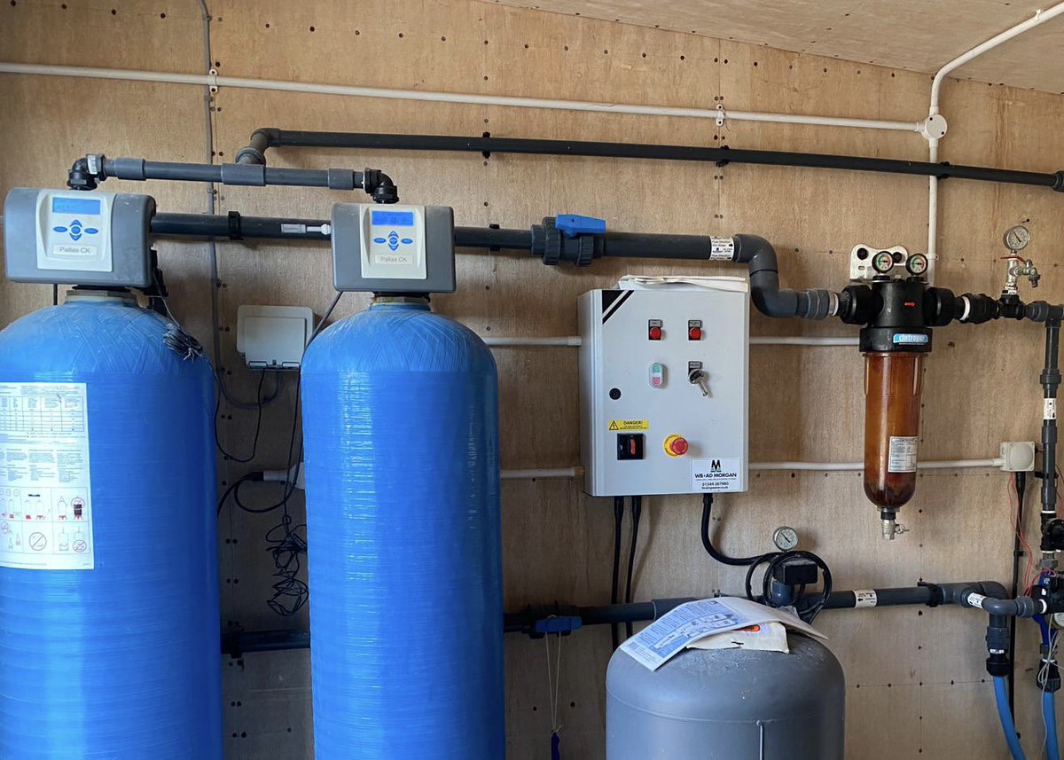 Our water supplies are critical - so we filter the water multiple times, add water treatment and then pipe through to the birds... we test for minerals and bacteria regularly.

The goal - the birds to be better looked after than I looked after myself 🤣 ! 

#HarperScholars