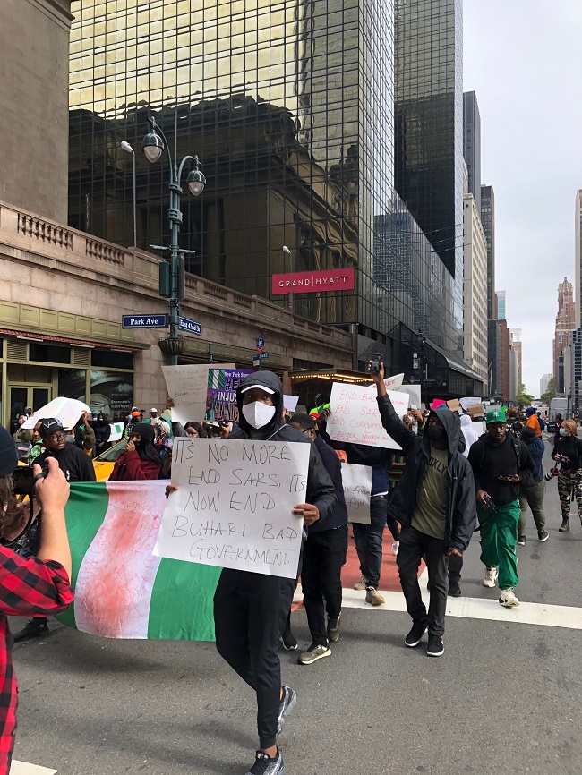 channelstv's tweet image. PHOTOS: #EndSARS Protest in New York
channelstv.com/2020/10/22/pho…

📷: @tiemokori