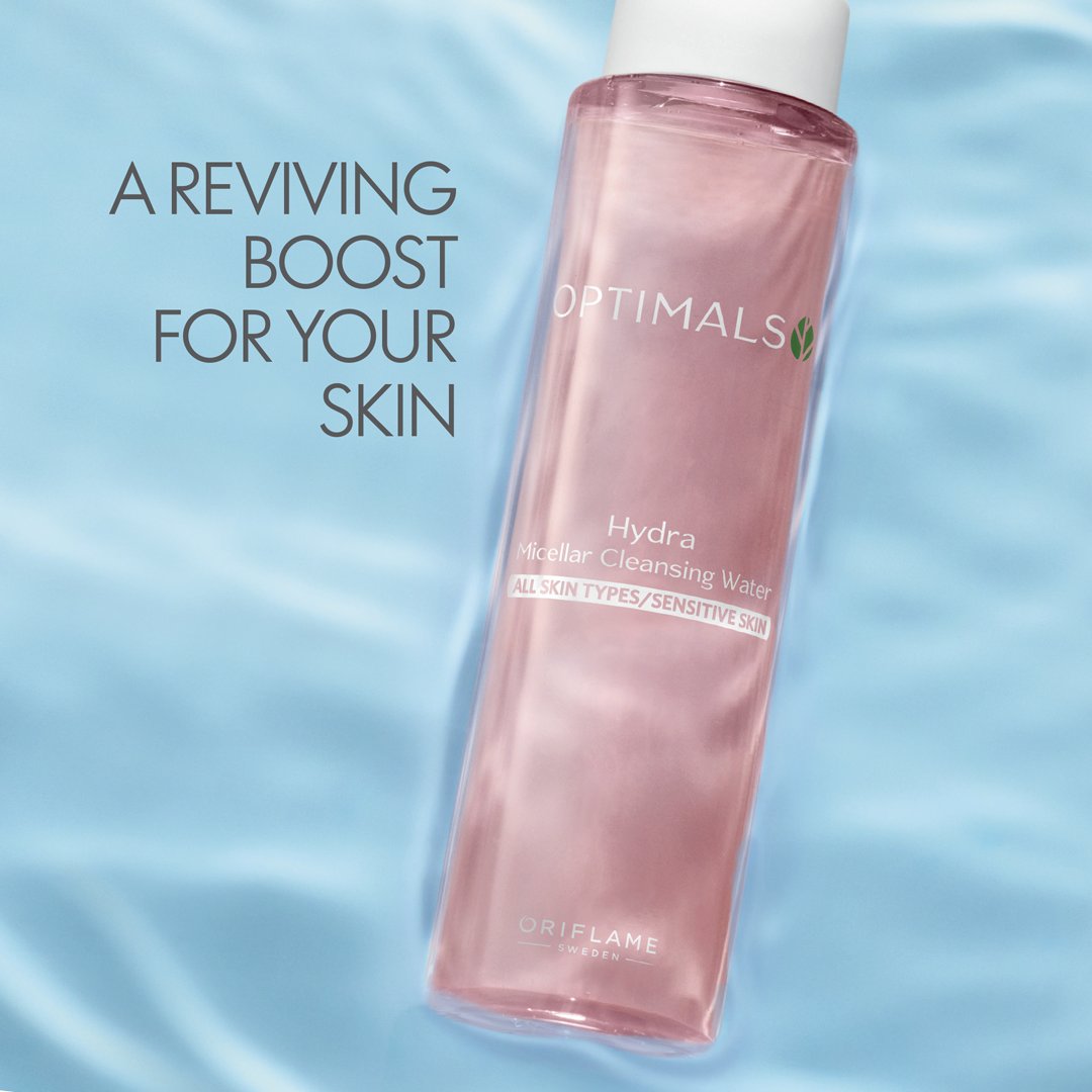 hydra micellar cleansing water oriflame