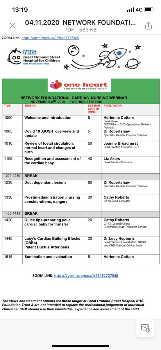 Check out this free 💓 nursing webinar, would be really useful for staff working in paeds ED, paeds wards, NICU, SCBU- anyone who cares for CYP. <a href="/diccna/">Di Robertshaw</a> <a href="/SophiaTouzani/">Sophia Touzani</a> and it’s FREE! 4th November