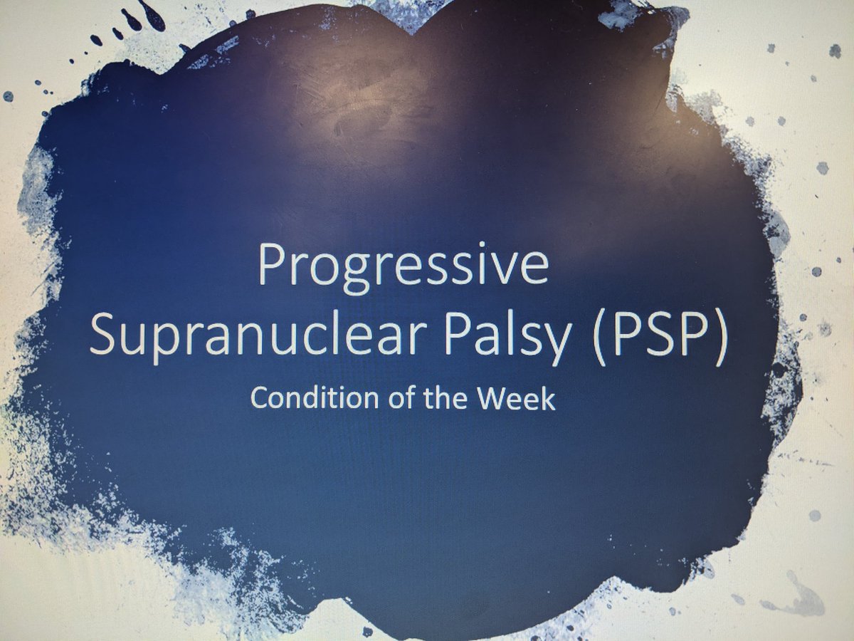 Forever more to learn! Thank you to our wonderful OT Vanessa for her insightful presentation! 👩🏻‍💻 #conditionoftheweek