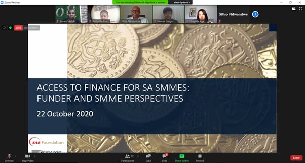 The  C4G Access to Finance: Funders and SMME perspective conversation has started. You can still join us by following this link -> zcu.io/0qcw

#smmefunding #smmesupport #smallbusiness #C4Gconversation