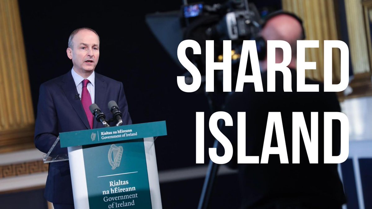 The Shared Island initiative is a priority for this Government. Please take a minute to listen to our plan on how to achieve the ambition of a truly #SharedIsland underpinned by the Good Friday Agreement. https://t.co/ncGEuC7caD