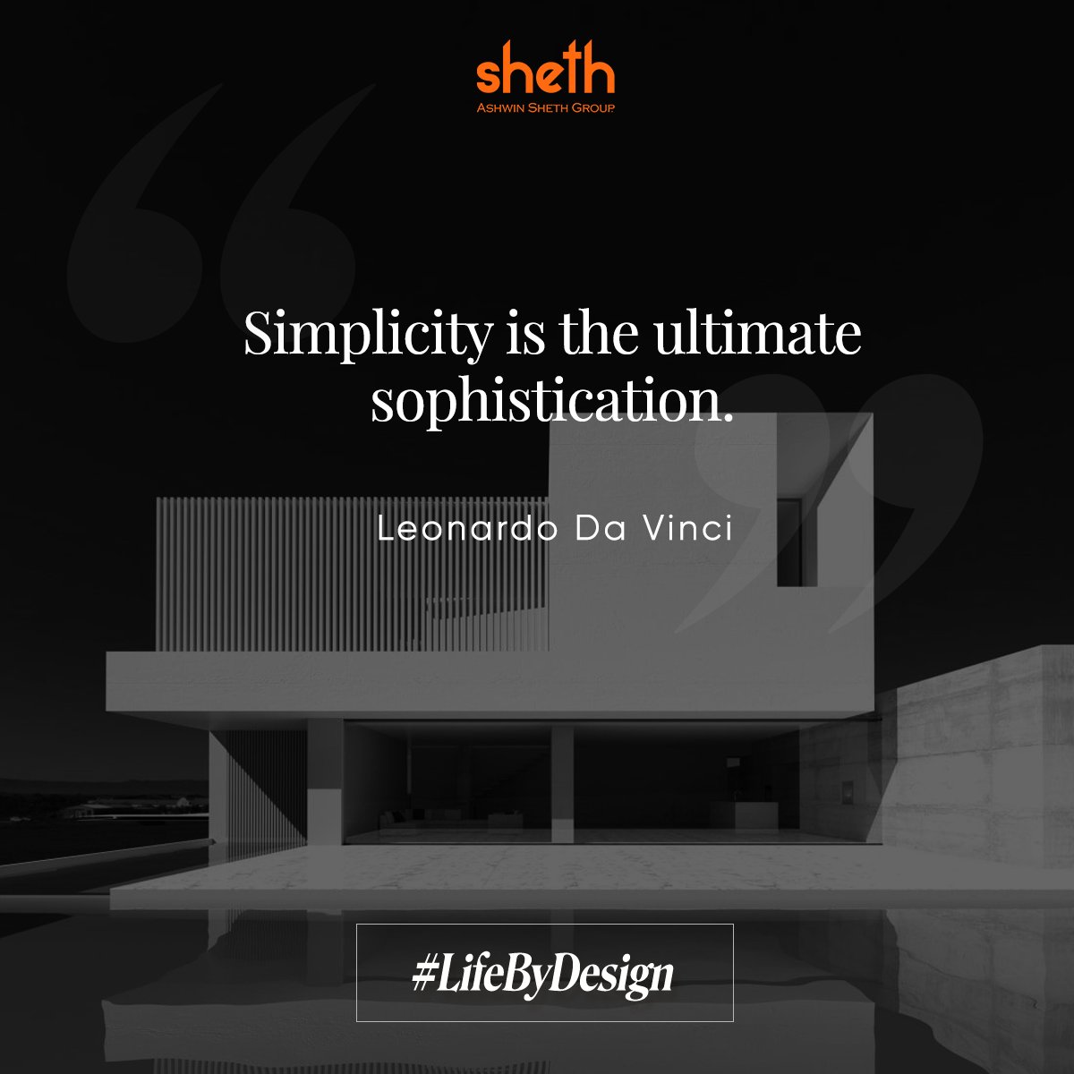 Our #LifeByDesign philosophy is in line with this belief by one of the greatest inventors and architects of all time.
#AshwinShethGroup #ASG #quote #home #design #dreamhome #realty #archigram #realtorlife #interiordesign #realestate #property https://t.co/fKCTou1Yrn