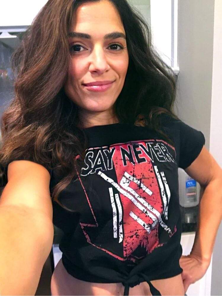 Look who's rockin' our Say Never gear!  The one AND only
🔥<a href="/ClaudiaComedy/">Claudia Comedy</a>🔥  Get yours here, and keep an eye out for our upcoming debut album release!
sayneverstore.bigcartel.com
#rockband #rock #NewMusicAlert