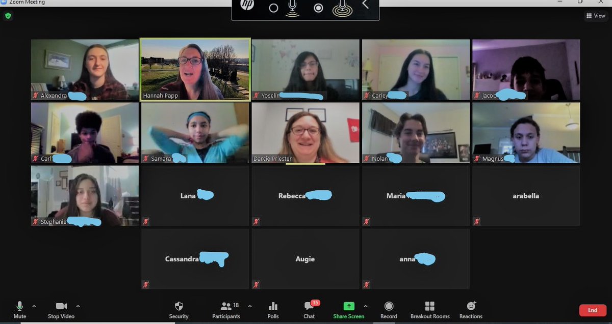 papp_ms's tweet photo. Yearbook Staff meets with @mspriester_ITRT to learn how to create a #googlesite @MPHSVACougars #yearbook2021 https://t.co/rxXmogj8XJ