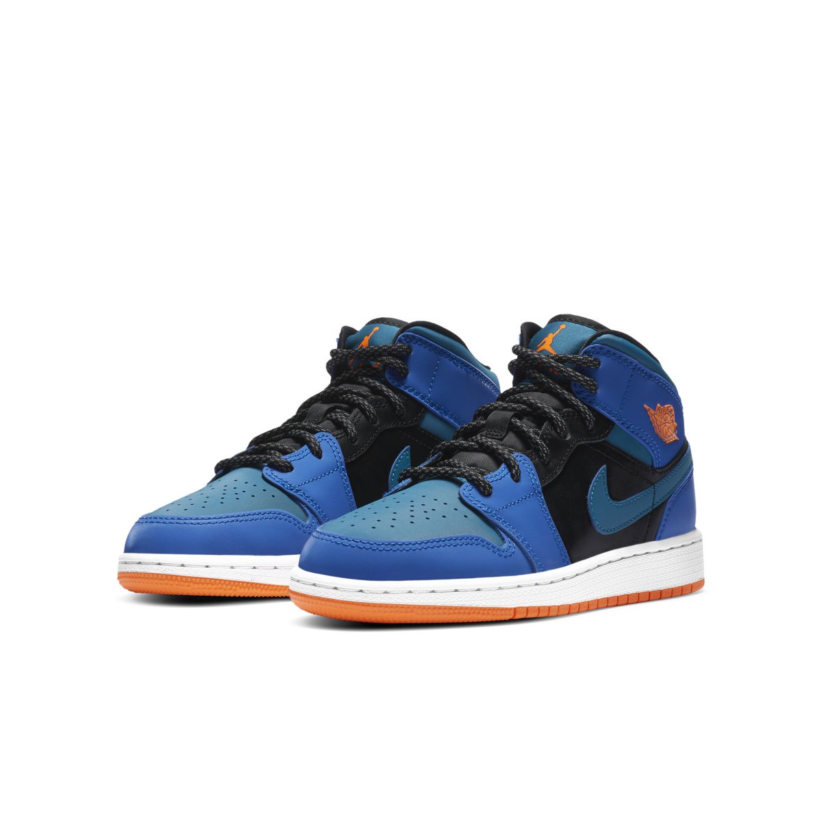 blue and green jordan 1