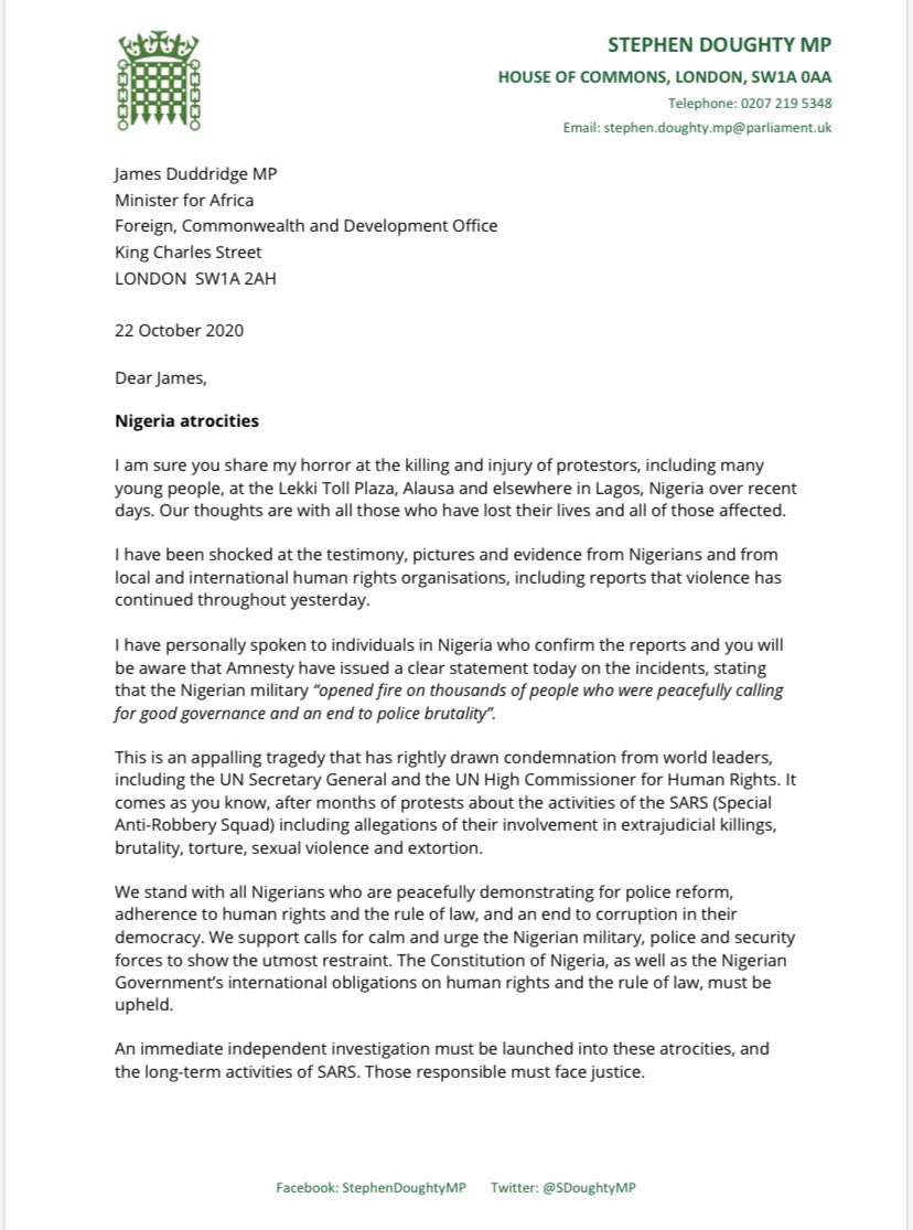 Stephen Doughty HC MP tweet media