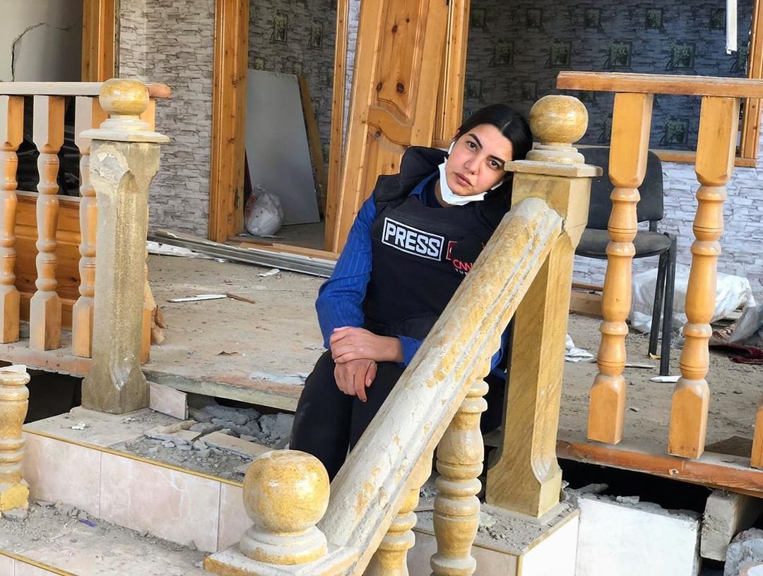 Gözler kan çanağı, uykusuzluk hat safhada Halil Kahraman'la #Azerbajian'da  görevimize aralıksız devam ediyoruz. #benimistediğim çocukların ölmediği, tüm dünyanın kardeşlik, barış içinde yaşamasıdır.