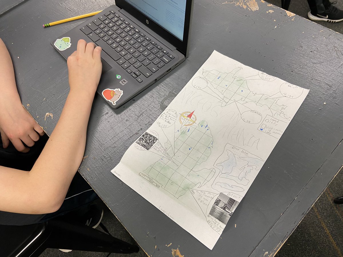 MrPeetsTweets's tweet photo. Finishing up our mapping unit. Awesome final products from our students! #smslearn https://t.co/mfJg3ZvYhl