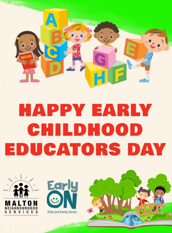 October 22, 2020 is the 20th annual Child Care Worker and Early Childhood Educator Appreciation Day. #earlychildhood  #earlychildhoodeducation #preschool #earlylearning 
#education #kindergarten #learningthroughplay #kids
