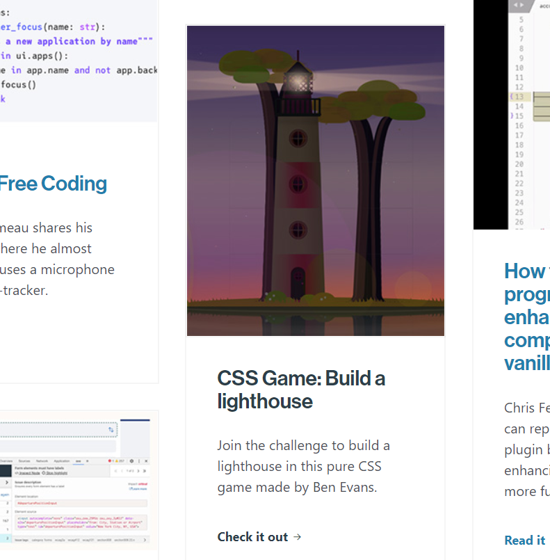 ivorjetski's tweet image. Oh wow fast work @codrops getting my CSS game into your brilliant newsletter! Thank you very much!

#cssgame #purecss #cssart