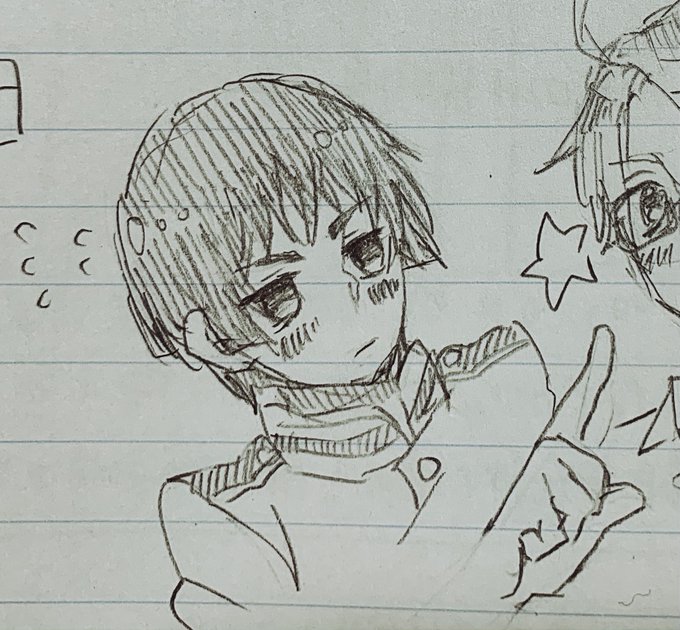 8年前のノートの落書き(最古) 