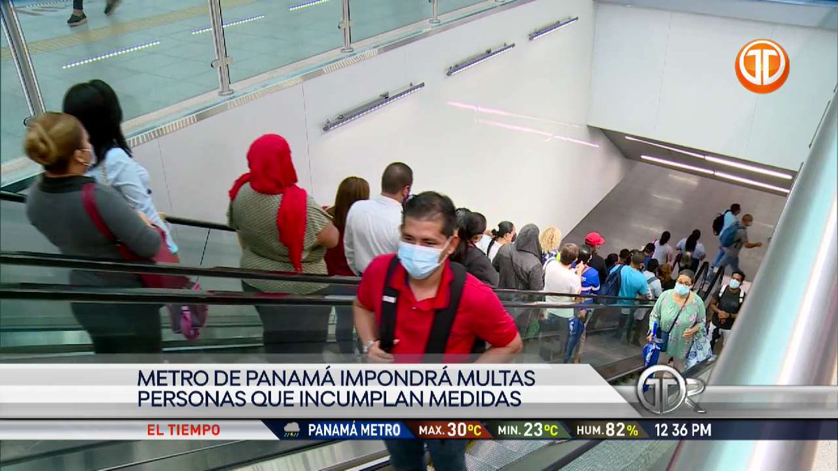 ¡Deberán permanecer en silencio! Nuevas disposiciones de @elmetrodepanama facultan a sacar de los trenes a quienes incumplan las normas sanitarias. #TReporta https://t.co/u8YwOgPJxQ