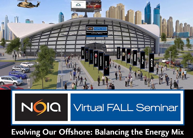 Registration is open for Noia’s Virtual Fall Seminar. 

This year’s theme is Evolving Our Offshore: Balancing the Energy Mix. 

Taking place on Wednesday, November 18, 2020 (9:00 AM - 3:30 PM) (NST)       

Register 👉🏻 events.noia.ca/events/details…