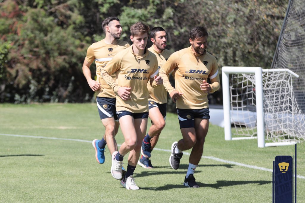 Nuevo día, nueva práctica 🏃♂️🏃♂️🏃♂️
#Volveremos #SoyDePumas https://t.co/n7rT1j1kwZ