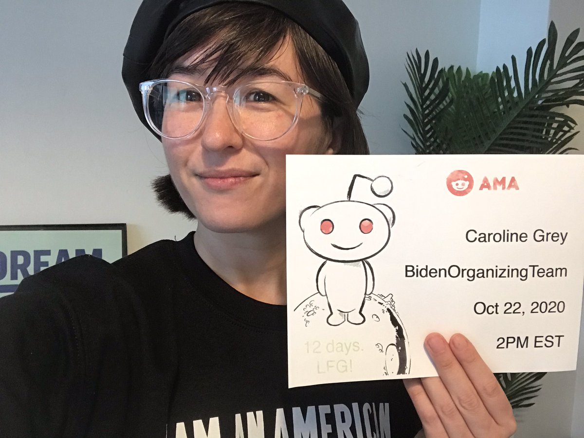 Ask <a href="/AnatoleJenkins/">Mr Anatole Jenkins</a> and I anything on @reddit today at 2 PM ET! 

12 days. We can do this — and you can learn exactly how. Join here: reddit.com/r/JoeBiden/com…

#BidenHarris2020