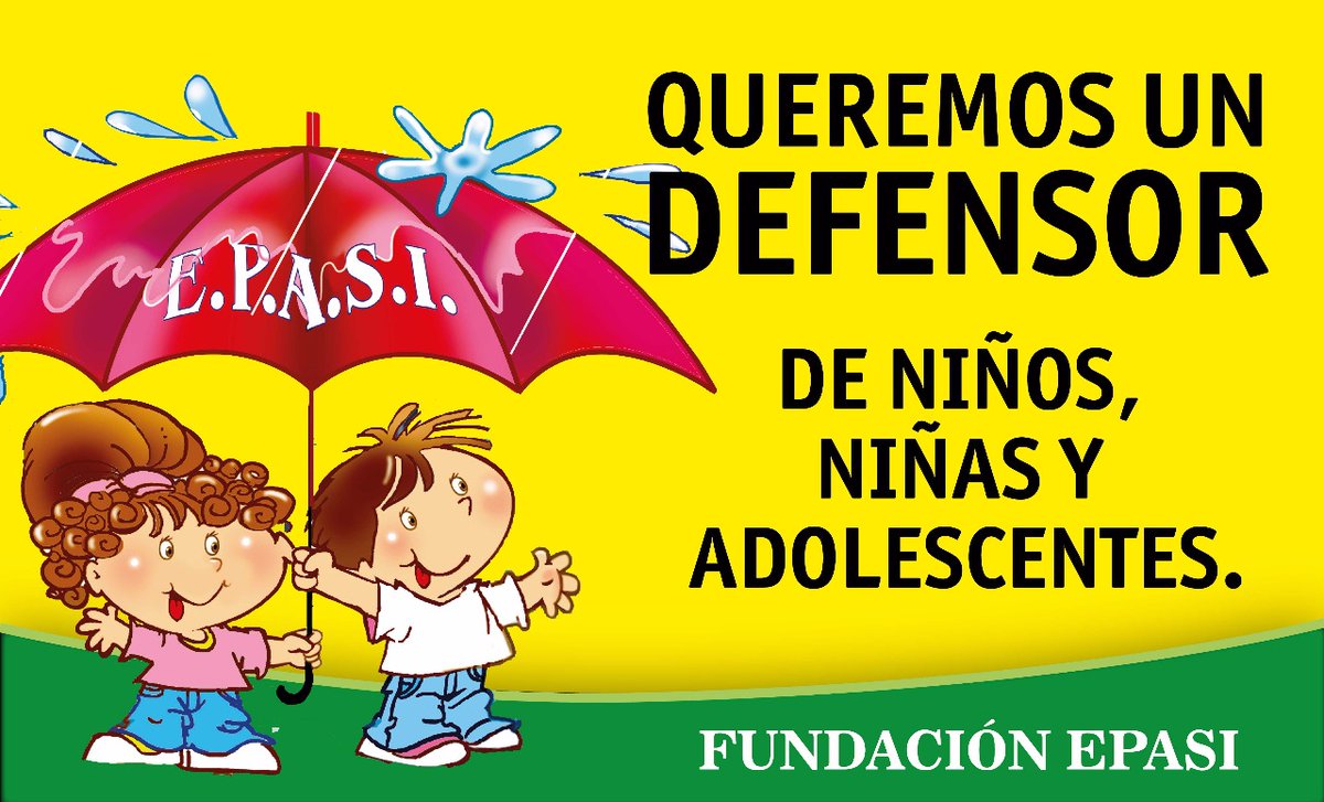 FundacionEPASI's tweet photo. Medio millón de niños y niñas necesitan urgente protección de sus Derechos. 
Pedimos al Sr @osvaldojaldo una Ley del Defensor Provincial del Niño @LegisladoresT 
#DefensordeNiñosTucuman https://t.co/raaEASipAT