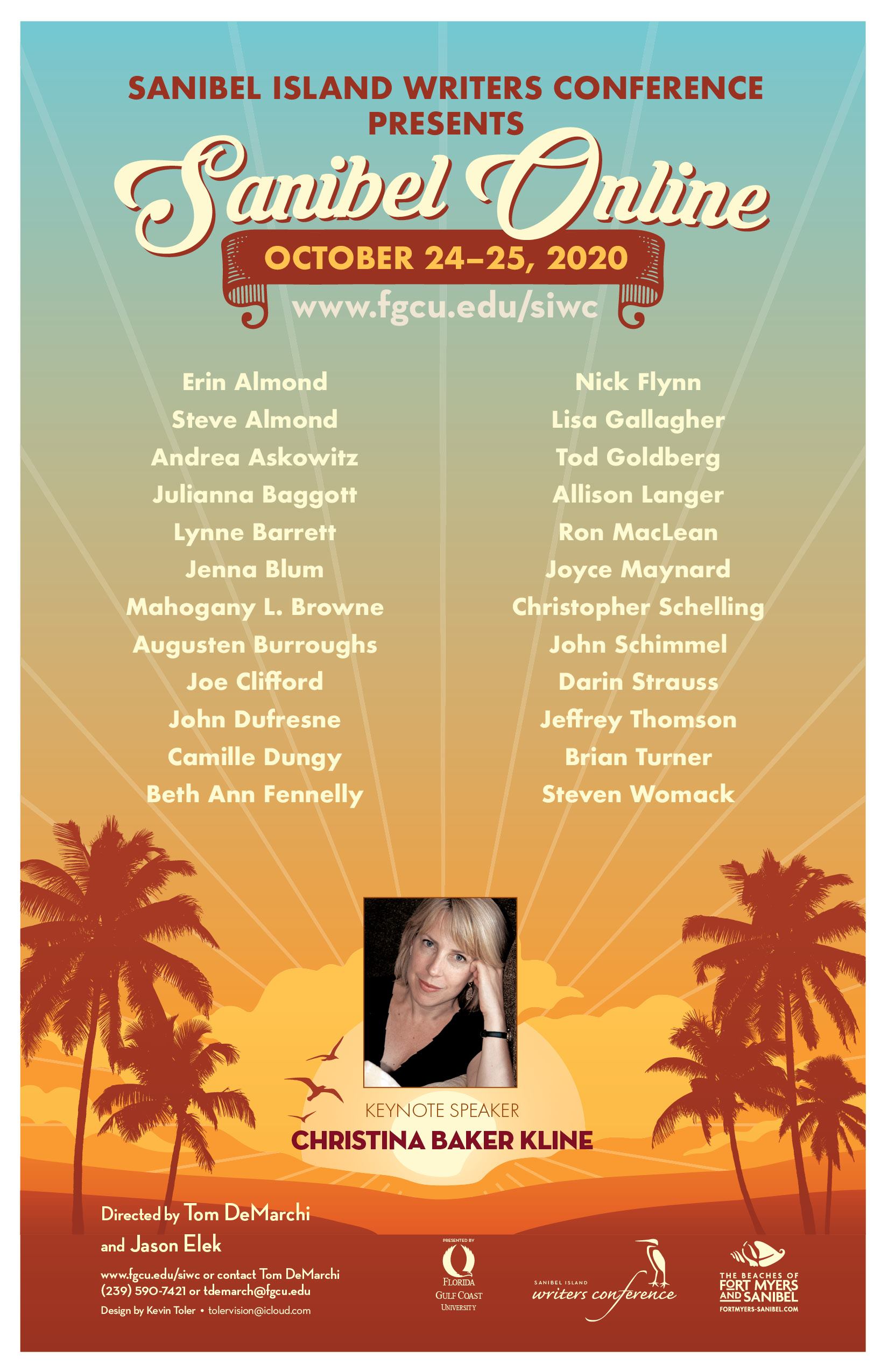 Margaret Pinard 🇺🇦 on Twitter "SanibelWriters bakerkline