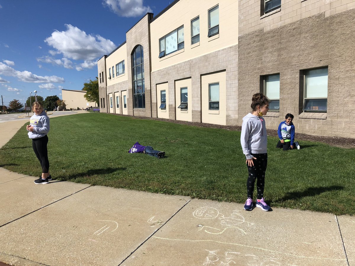 mrsnovosel's tweet photo. Enjoying this beautiful day  while on our mask break! 💚💜🧡🍁#NRInspireGreat #RulingtheSkies https://t.co/2OTo5CoqAs