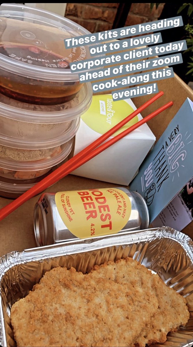 tasteandtour's tweet image. Did you know we do cook-alongs?! Get in touch to arrange an activity for your group! hello@tasteandtour.co.uk ✍️